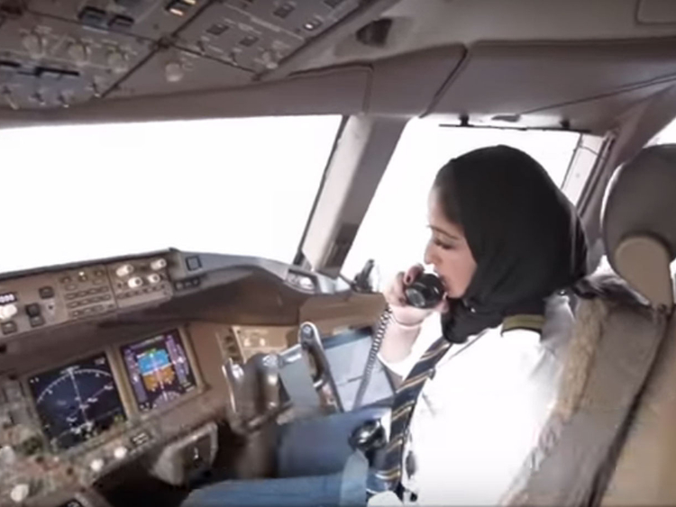  Pilot Travel Centre in the United Arab Emirates lady pilot